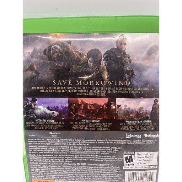 The Elder Scrolls Online: Morrowind - Xbox One - Video Game - Tested - Picture 3 of 7